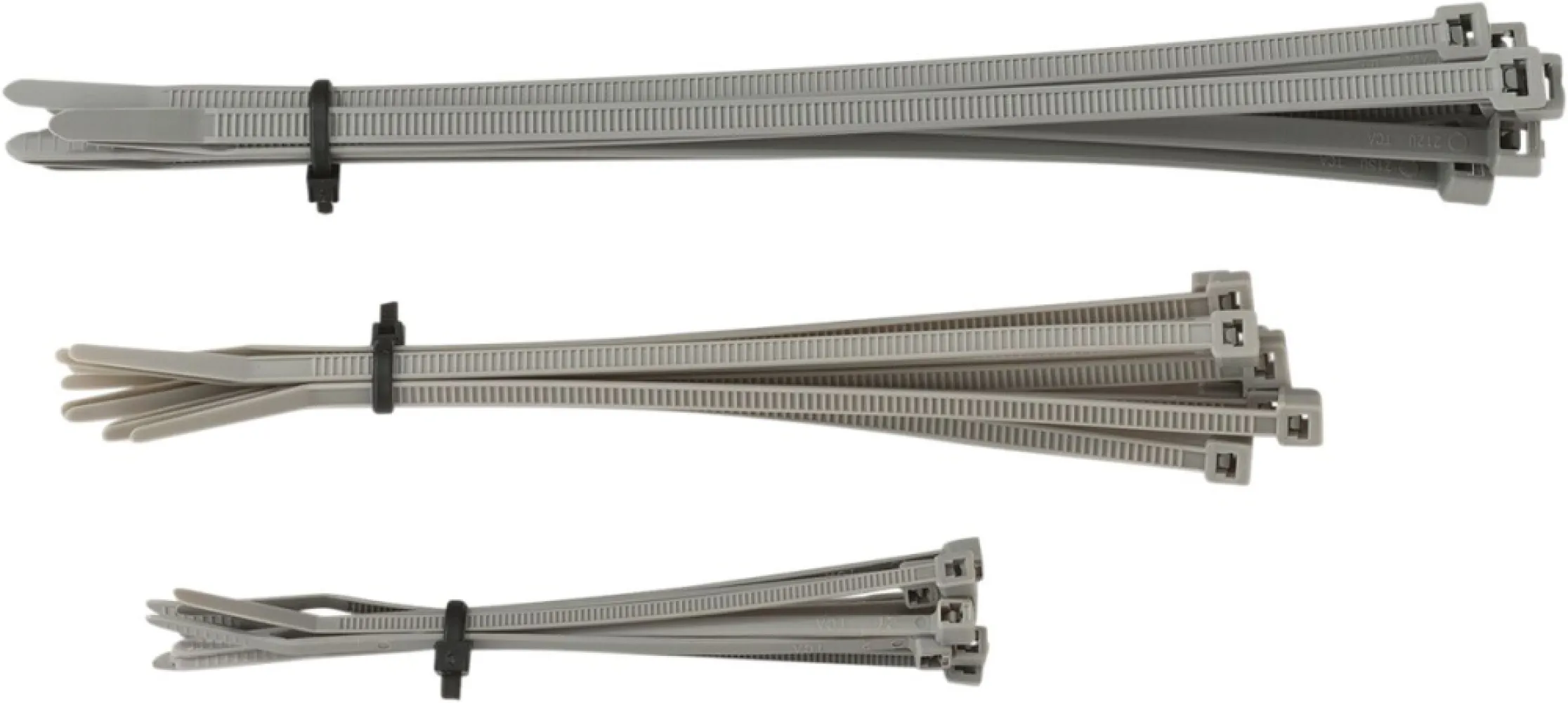 MOOSE OFFROAD HARD-PARTS - CABLE TIES MSE GREY 30PK - 24040588