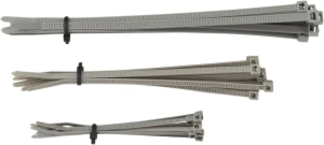 MOOSE OFFROAD HARD-PARTS - CABLE TIES MSE GREY 30PK - 24040588