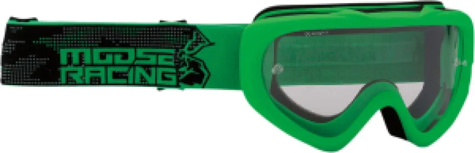 MOOSE OFFROAD SOFT-GOODS - GOGGL YT QAL AGROID GREEN - 26012662