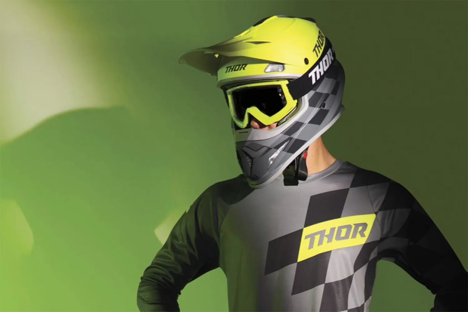 THOR - GOGGLE CMBT RACR FL AC/BK - 26012706