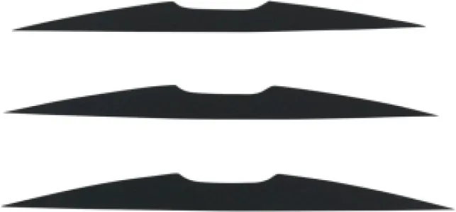 MOOSE OFFROAD SOFT-GOODS - GOGL ACC MUD FLAP KIT 3PK - 26020872