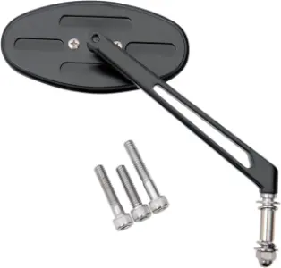 DRAG SPECIALTIES - MIRROR BLU STLTH I BLK - 06400287