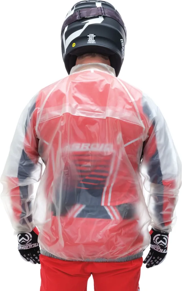 MOOSE OFFROAD SOFT-GOODS - JACKET RAIN CLEAR XS - 28540401