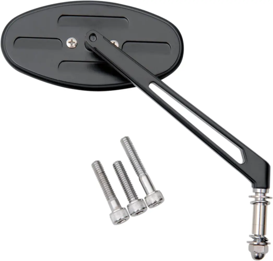 DRAG SPECIALTIES - MIRROR BLU STLTH I BLK - 06400287