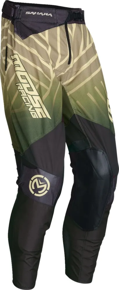 MOOSE OFFROAD SOFT-GOODS - PANTS SAHARA GREEN/BLACK 36 - 290111456
