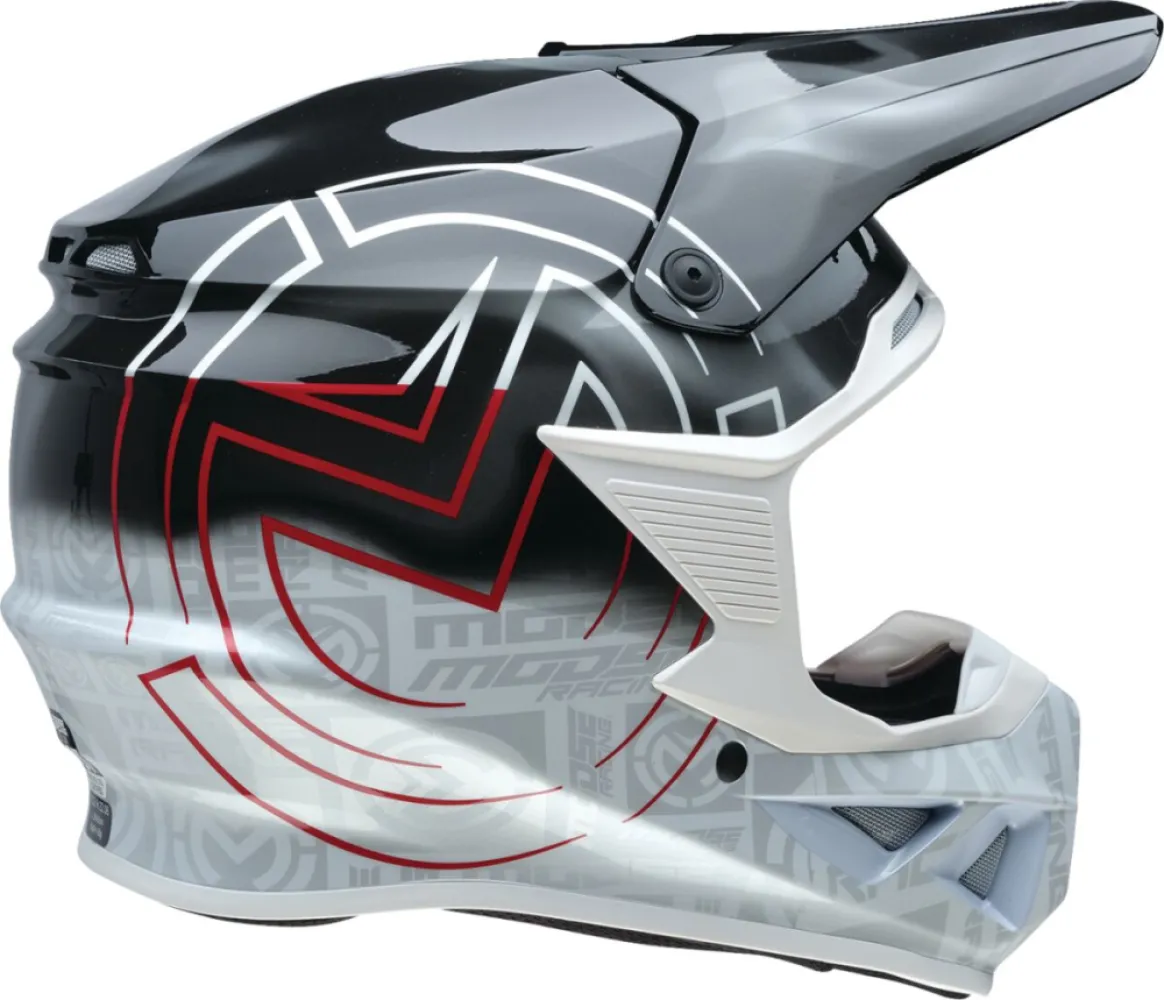 MOOSE OFFROAD SOFT-GOODS - HLM FIMIPS DCET BK/RD MD - 01107991
