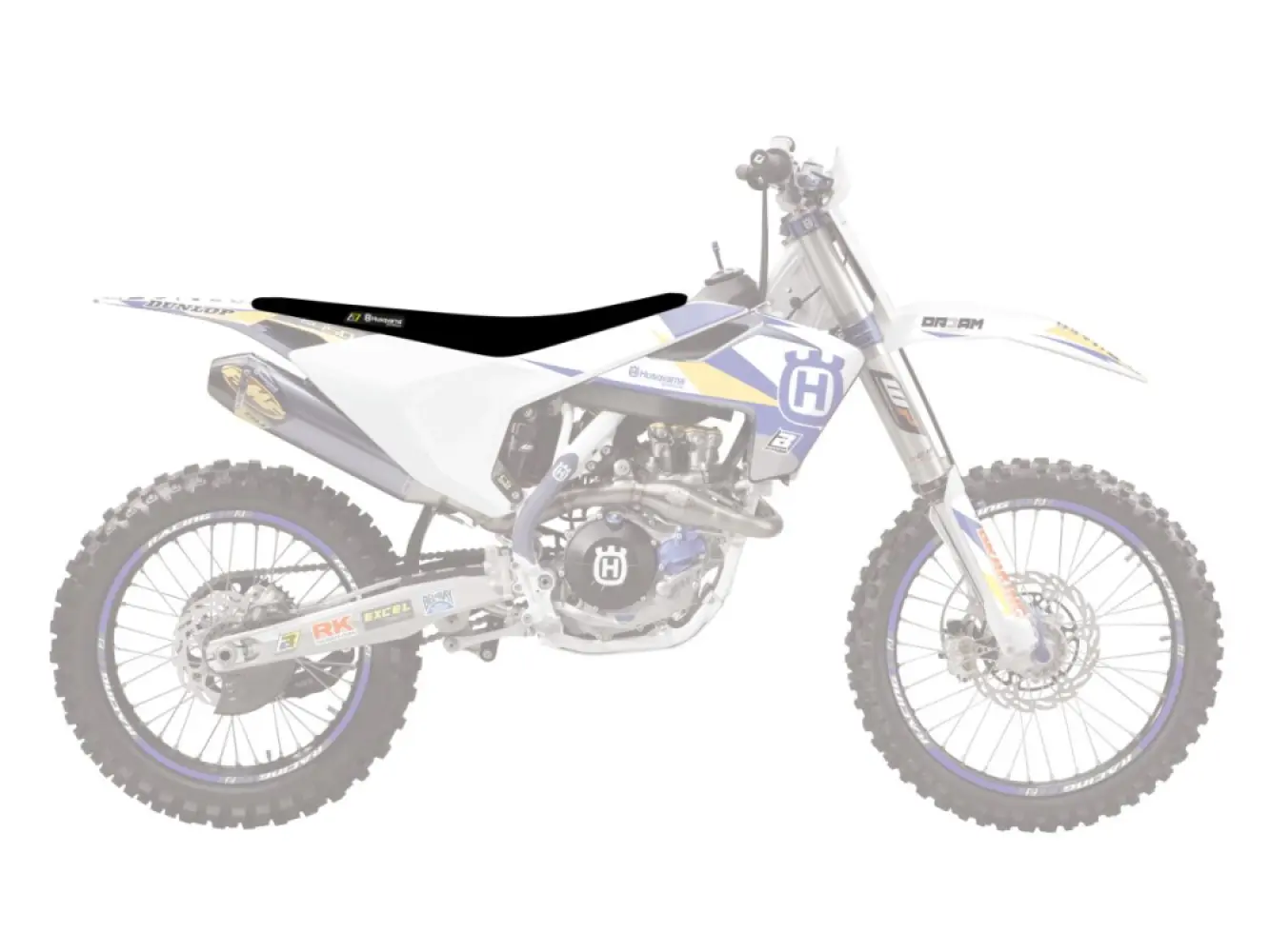 BLACKBIRD RACING - COMPLETE SEAT +15MM HVA - 08110275