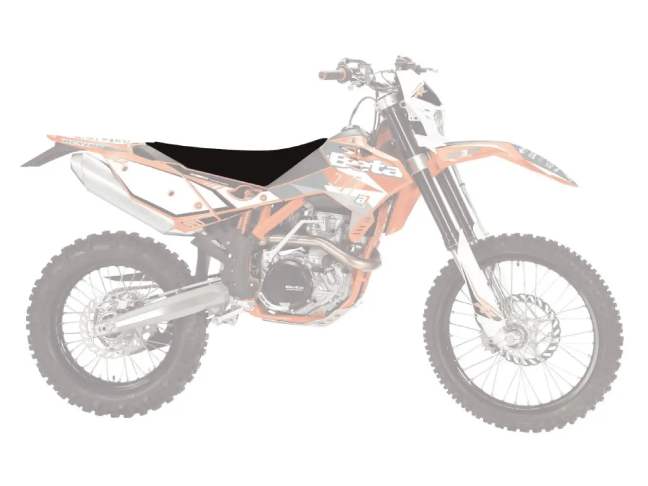 BLACKBIRD RACING - SEATCOVER PYR RR BK - 08212481