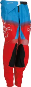 MOOSE OFFROAD SOFT-GOODS - PANT YTH AGRD RD/WH/BL 18 - 29032267