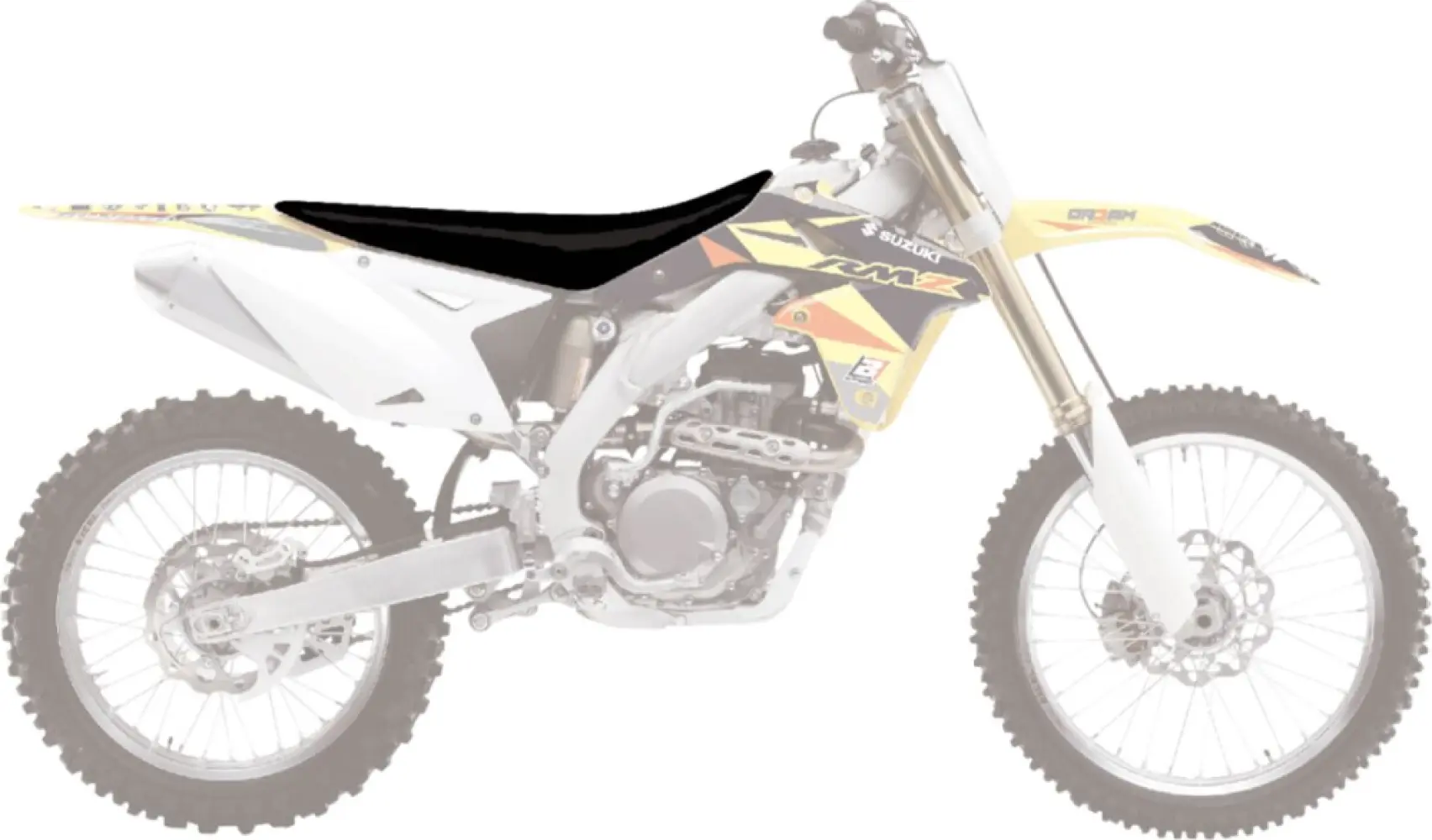 BLACKBIRD RACING - SEATCOVER PYR RMZ BK - 08212436