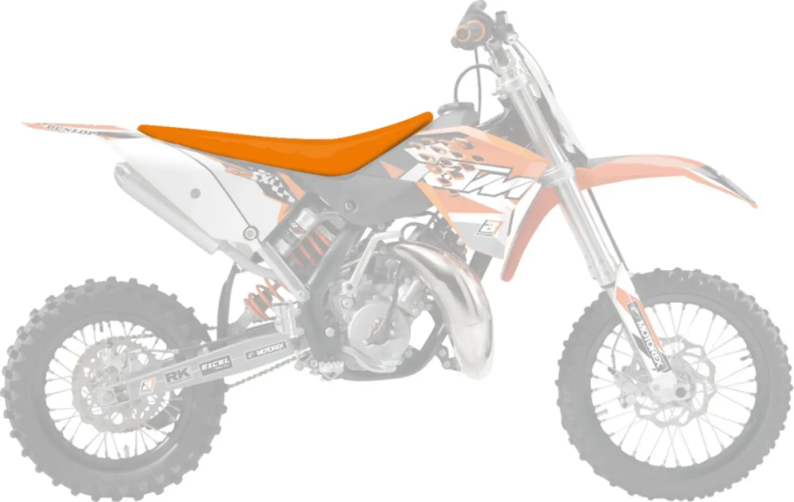 BLACKBIRD RACING - SEATCOVER PYR SX OR - 08212459