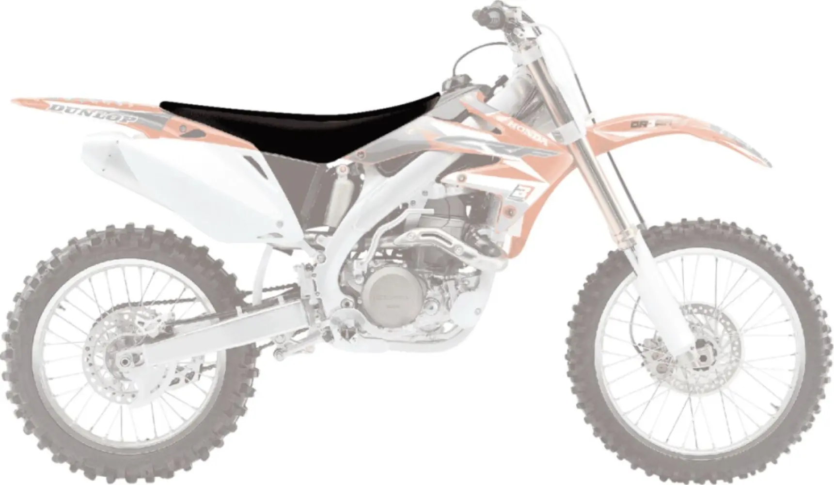 BLACKBIRD RACING - SEATCOVER PYR CRF BK - 08212394