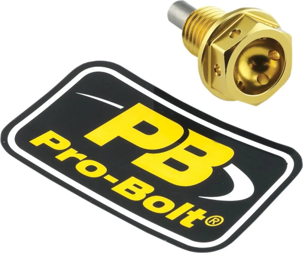 PRO BOLT - BOLT DRAIN 12X1.5X15 GOLD - 09200208