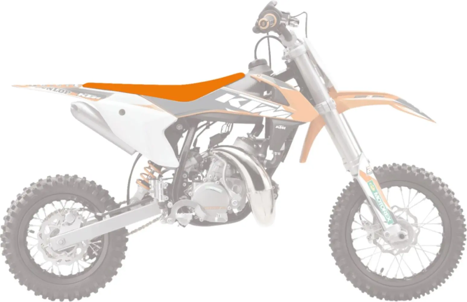 BLACKBIRD RACING - SEATCOVER PYR SX OR - 08212474