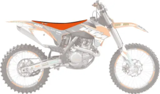 BLACKBIRD RACING - SEATCOVER DG3 SXF BK/OR - 08212526