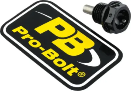 PRO BOLT - BOLT DRAIN 12X1.5X15 BLACK - 09200207