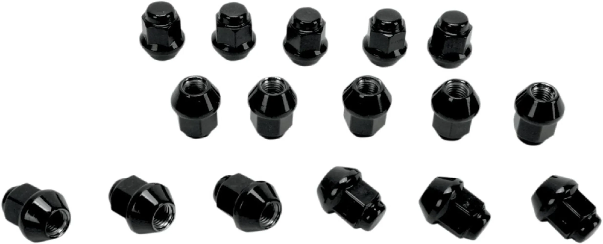 ITP - LUG NUT BLACK 10MM TAPER - 02230034