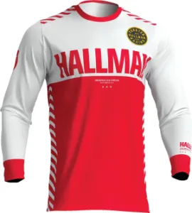 THOR-HALLMAN - JRSY DIFFR SLICE WH/RD XL - 29107136