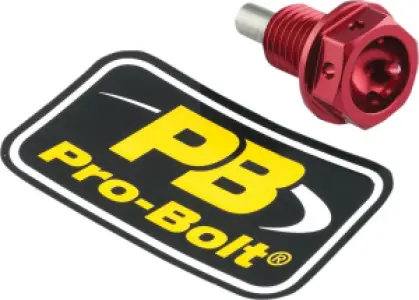 PRO BOLT - BOLT DRAIN 12X1.5X15 RED - 09200209