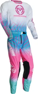 MOOSE OFFROAD SOFT-GOODS - JERSEY SAHARA PINK/BLUE/WHITE  - 29107956