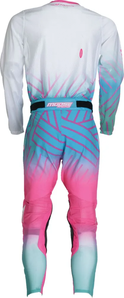 MOOSE OFFROAD SOFT-GOODS - JERSEY SAHARA PINK/BLUE/WHITE  - 29107956