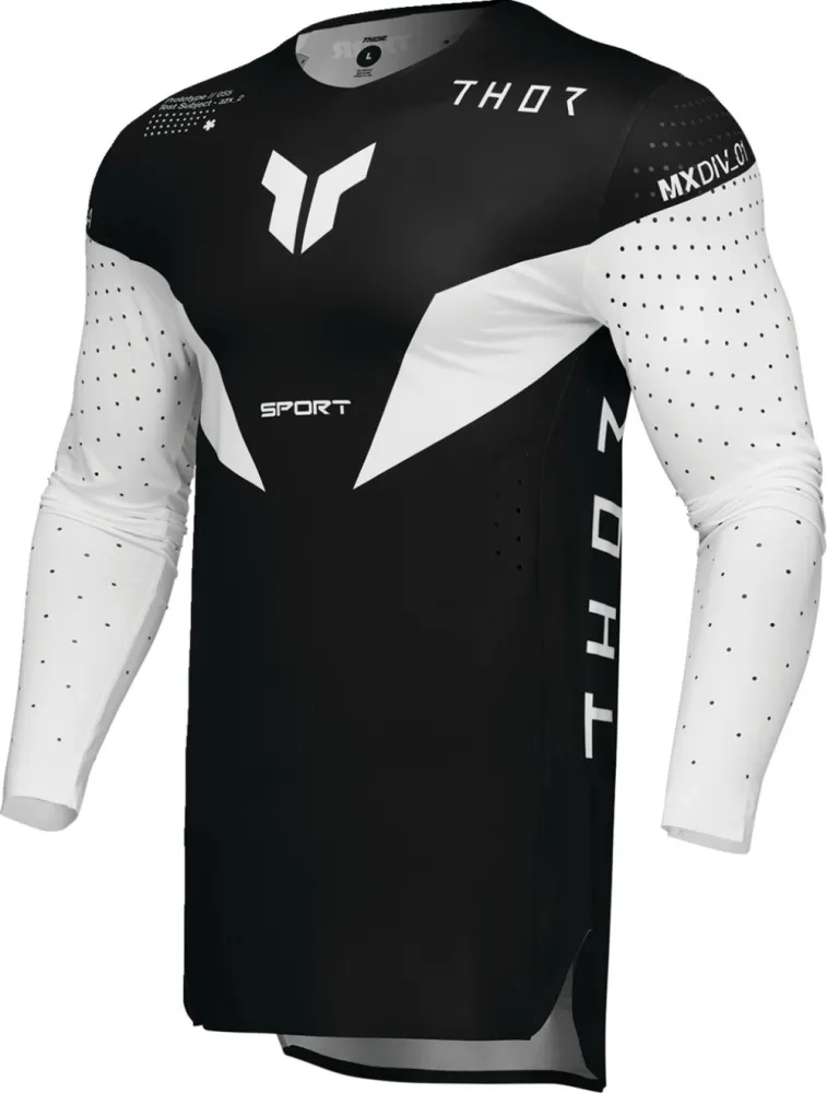 THOR - JERSEY SPORT STRIKE BLACK SM - 29108100