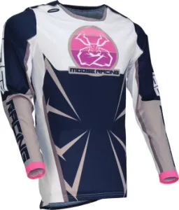 MOOSE OFFROAD SOFT-GOODS - JERSEY AGROID NAVY/WHITE MD - 29108139