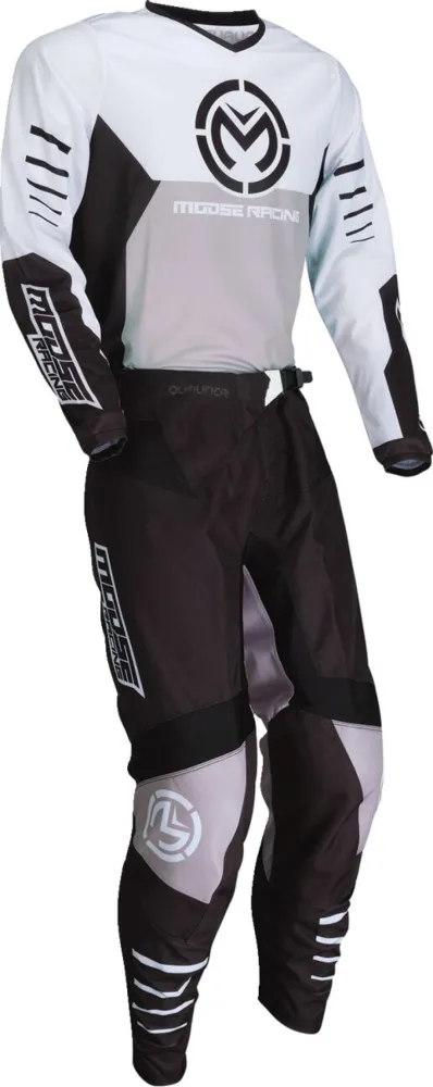 MOOSE OFFROAD SOFT-GOODS - JERSEY QUALIFIER BLACK/WHITE 2 - 29108155