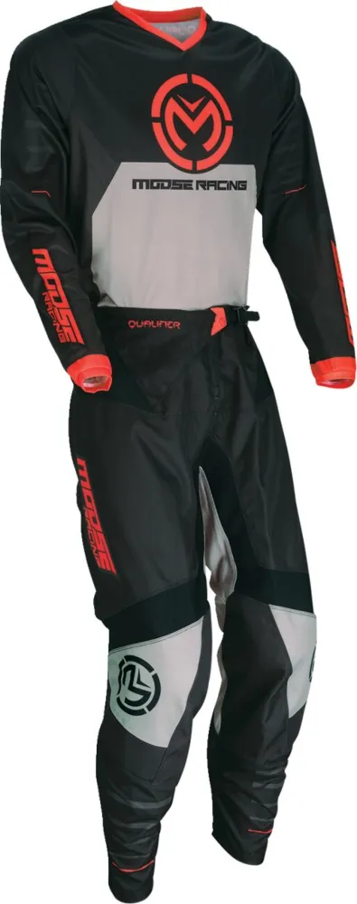 MOOSE OFFROAD SOFT-GOODS - JERSEY QUALIFIER ORANGE/BLACK  - 29108171