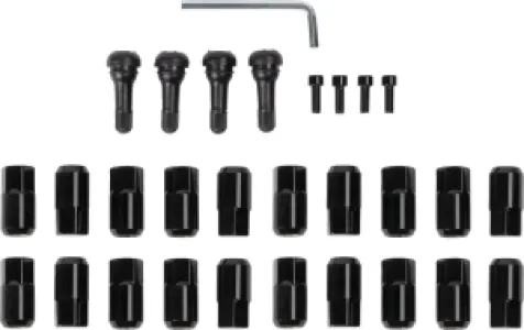 MOOSE OFFROAD FOUR WHEEL - LUGNUT 12X1.50 BLK - 20PK - 02230270