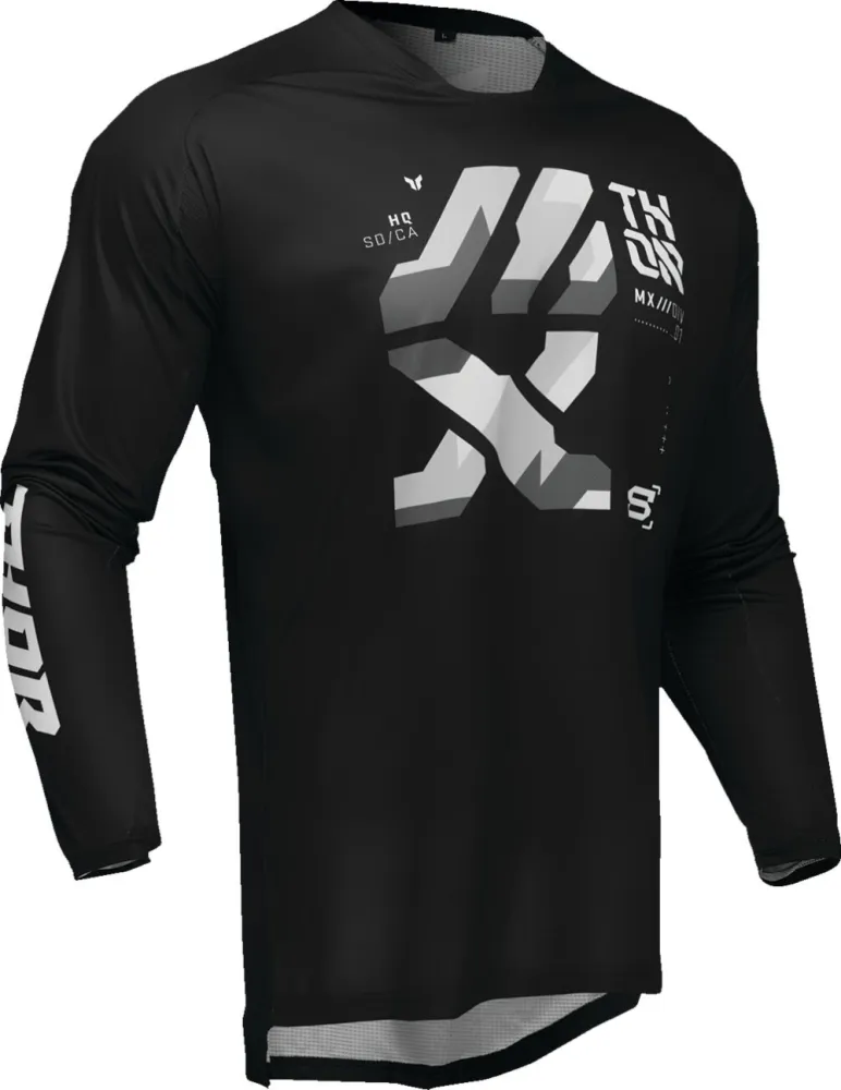 THOR - JERSEY LAUNCH BRAVE BK/GY 2X - 29108223