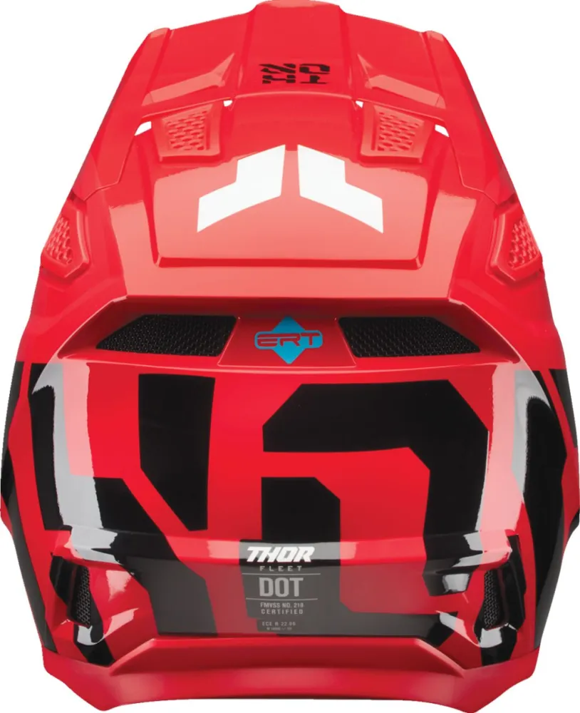 THOR - HELMET FLEET FORGE RED 2X - 01108909