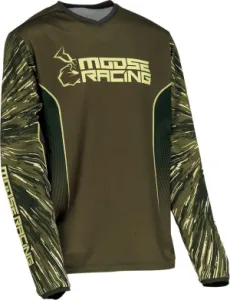 MOOSE OFFROAD SOFT-GOODS - JRSY YTH AGRD OLV/TAN LG - 29122279