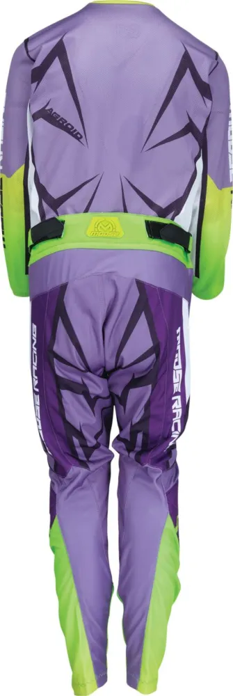 MOOSE OFFROAD SOFT-GOODS - JERSEY YTH AGROID PU/WH MD - 29122476