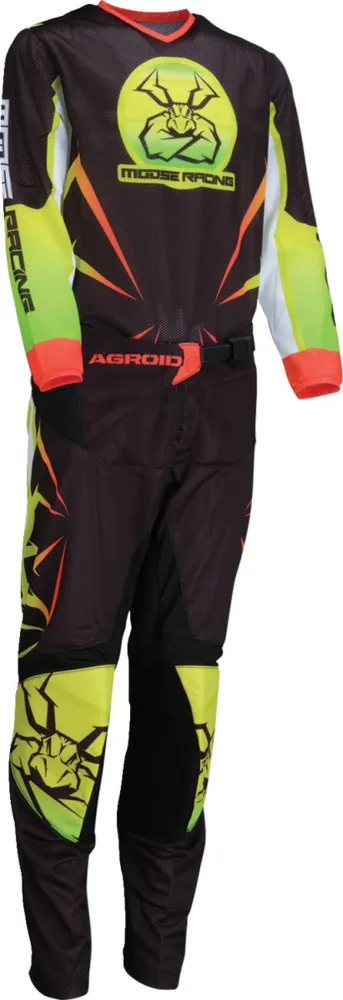 MOOSE OFFROAD SOFT-GOODS - JERSEY YOUTH AGROID MESH HI-VI - 29122533