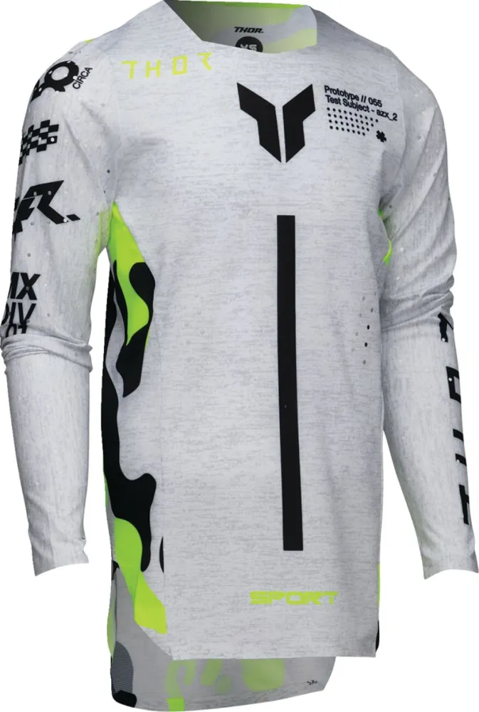 THOR - JERSEY YTH SPORT RIOT WH/AC LG - 29122540
