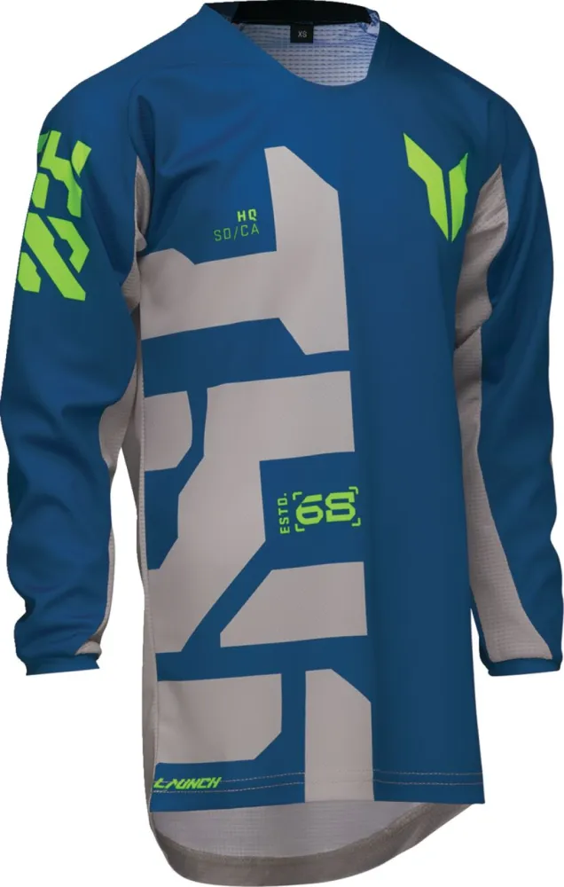 THOR - JERSEY YTH LAUNCH FORGE BLUE L - 29122552