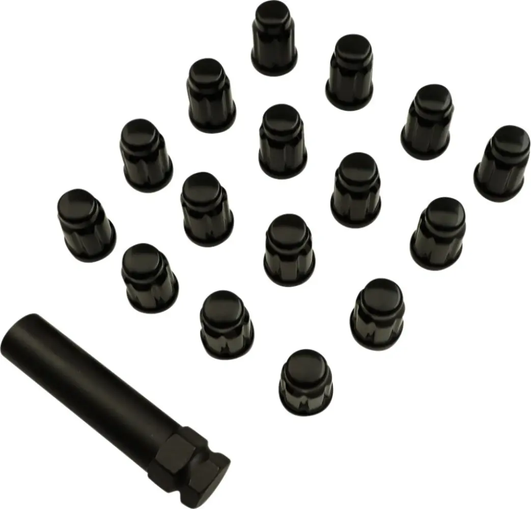 MOOSE OFFROAD FOUR WHEEL - LUGNT 10MM SPLND BLK 16PK - 02230219
