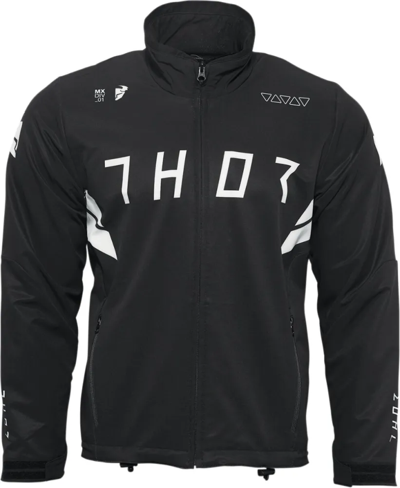 THOR - JCKT THOR WARMUP BK/WH LG - 29200674