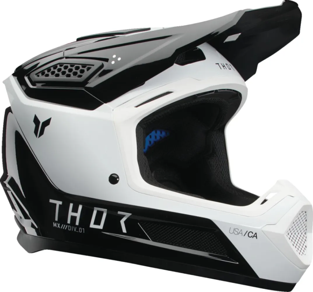 THOR - HELMET FLEET STORM BK/WH SM - 01108911