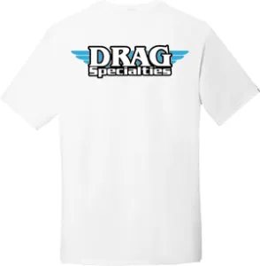 DRAG SPECIALTIES - T-SHIRT DRAG WHT 2XL - 303023621