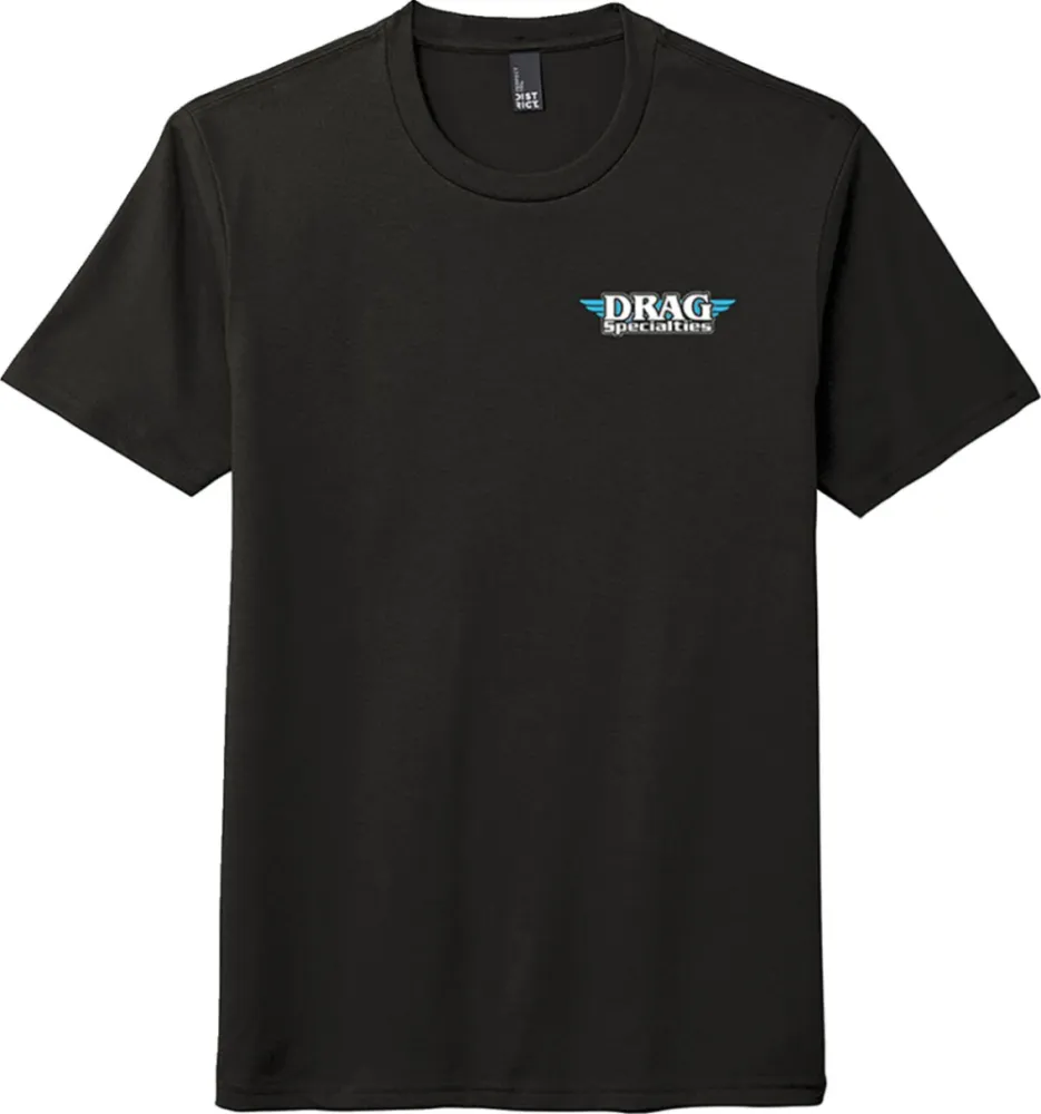 DRAG SPECIALTIES - T-SHIRT DRAG BLK SLIM M - 303023623