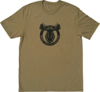MOOSE OFFROAD SOFT-GOODS - TEE MUD BADGE BN XL - 303024384