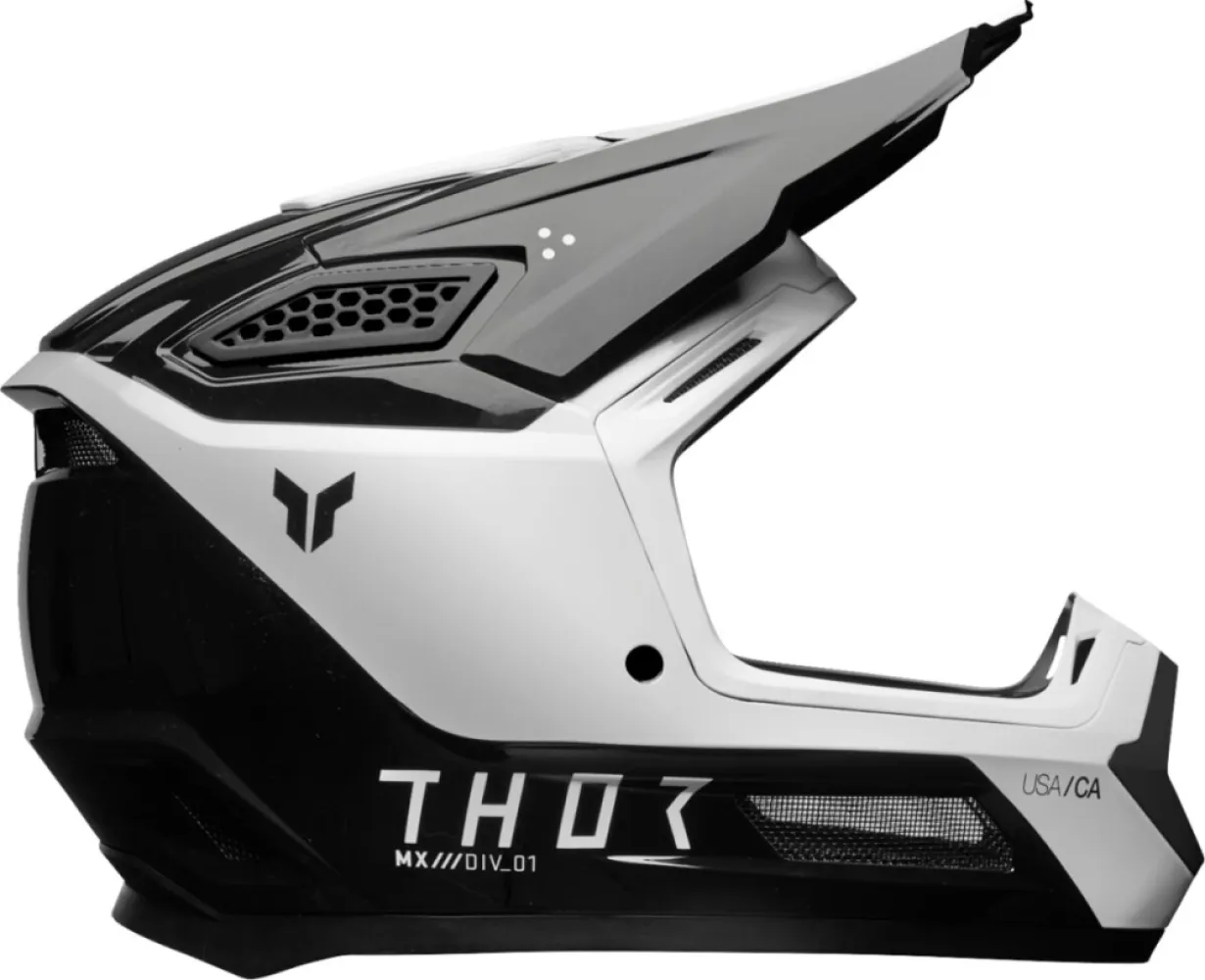 THOR - HELMET FLEET STORM BK/WH SM - 01108911