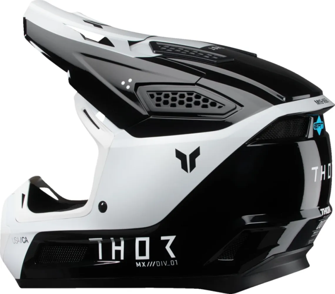 THOR - HELMET FLEET STORM BK/WH SM - 01108911