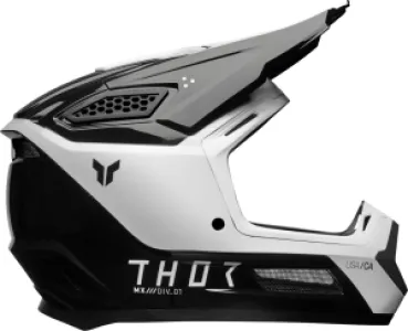 THOR - HELMET FLEET STORM BK/WH MD - 01108912
