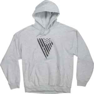 MOOSE OFFROAD SOFT-GOODS - HOODY SALUTE ASH XL - 30506350