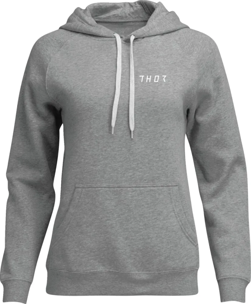 THOR - HOODIE WOMENS TRAX HTR GY SM - 30511240