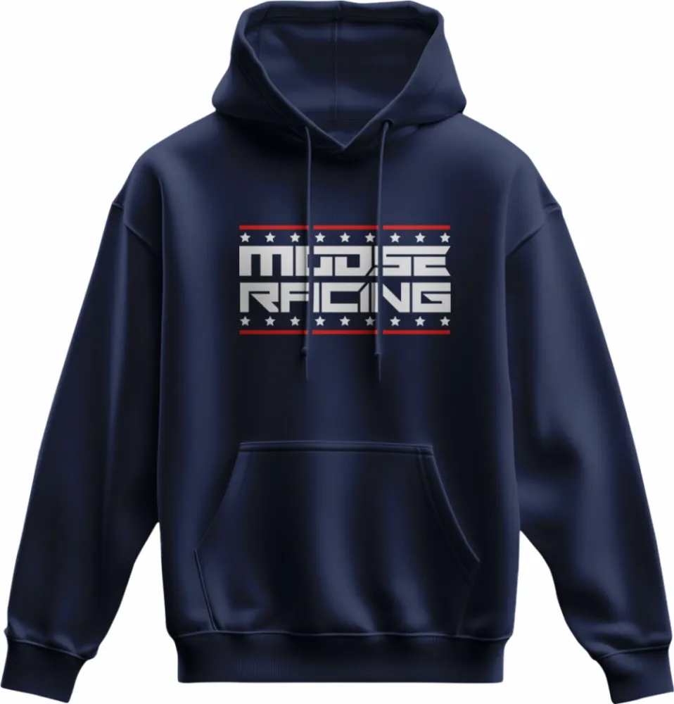 MOOSE OFFROAD SOFT-GOODS - HOODY YTH ALL-AMERICAN NAVY MD - 30520699