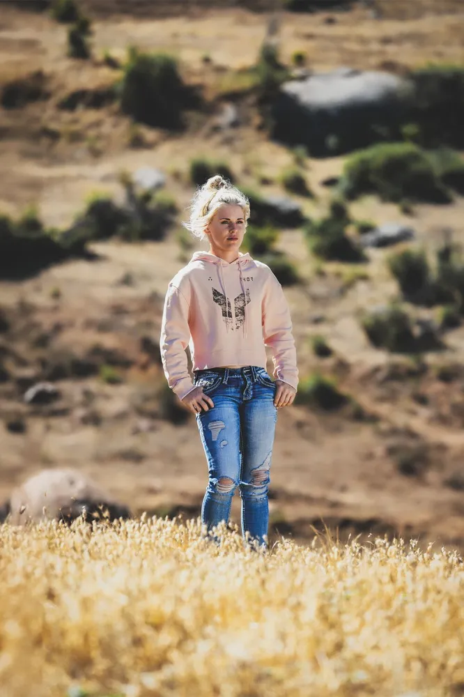 THOR - HOODIE WOMEN CROP ICONIC PK XL - 30511252